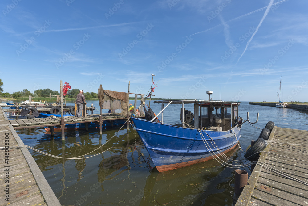 Fischerboot Usedom