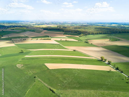 Luftbild, Vogesen Elsass