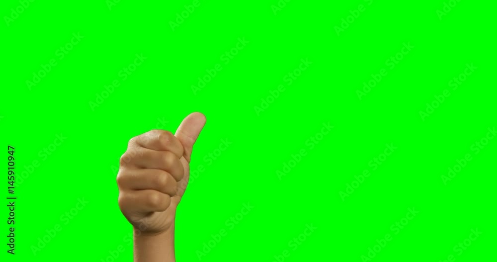 Hand pretending to use an invisible screen Hand pretending to use an invisible screen
