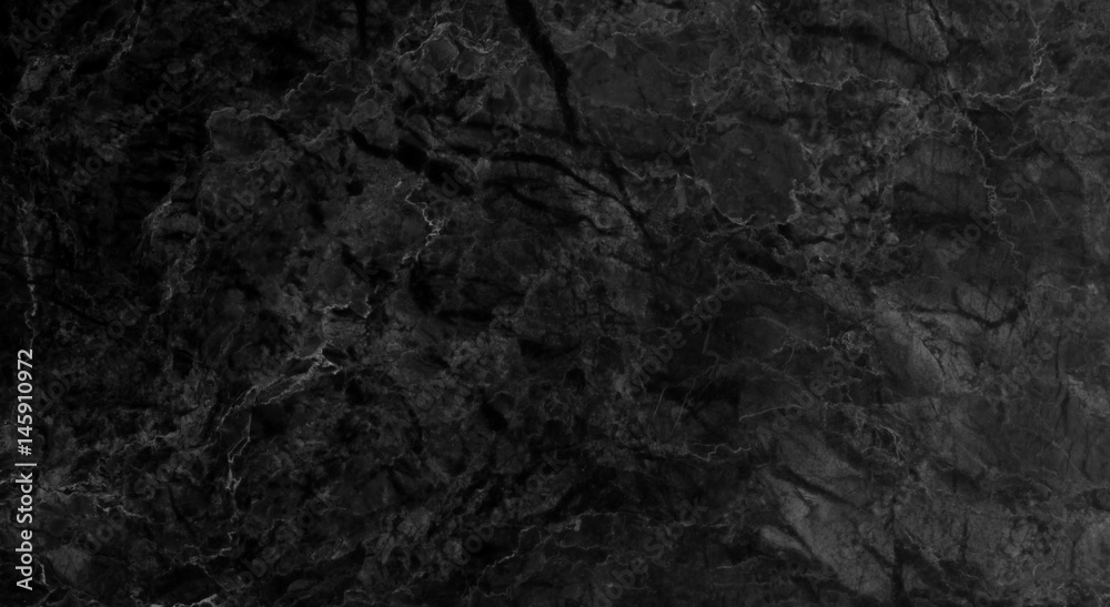 Fototapeta premium Black marble texture