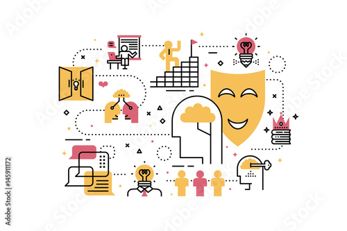 Creative learning illustration