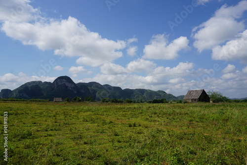 Hut on the countryside in Cuba