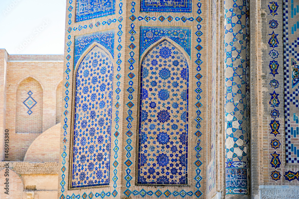 Registan mausoleum, Samarkand, Uzbekistan