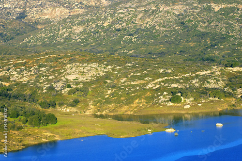 Sutherland Lake view (Southern California, USA) photo
