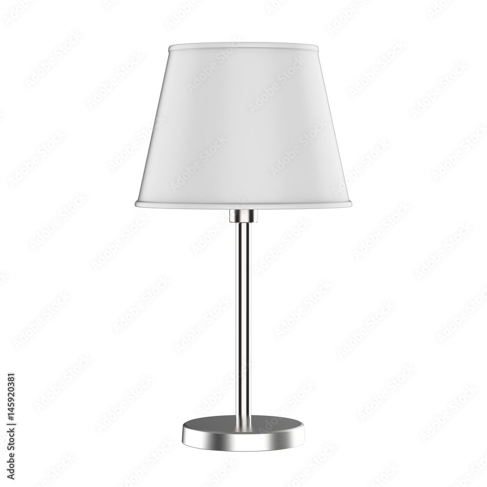 table lamp isolated on white