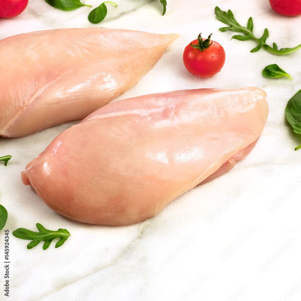 Chicken fillets with cherry tomatoes and fresh herbs Chicken fillets with cherry tomatoes and fresh herbs