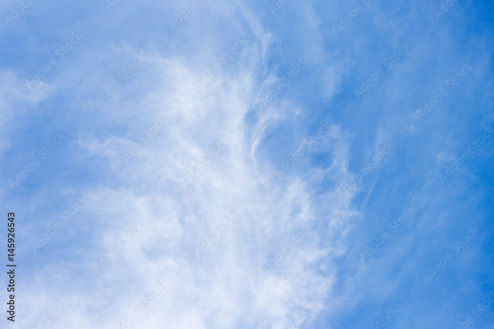 Blue sky with white clouds Blue sky with white clouds