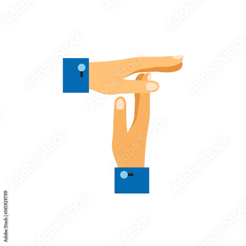 Break from work gesture vector icon
