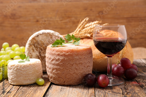 wine and cheese