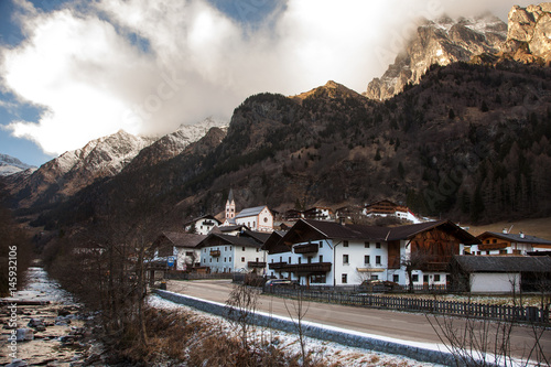 Beautiful mountain scenery from Fleres valley, near Brenner Pass, Italy © Cristian Andriana
