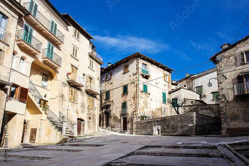 Scanno in a sunny day