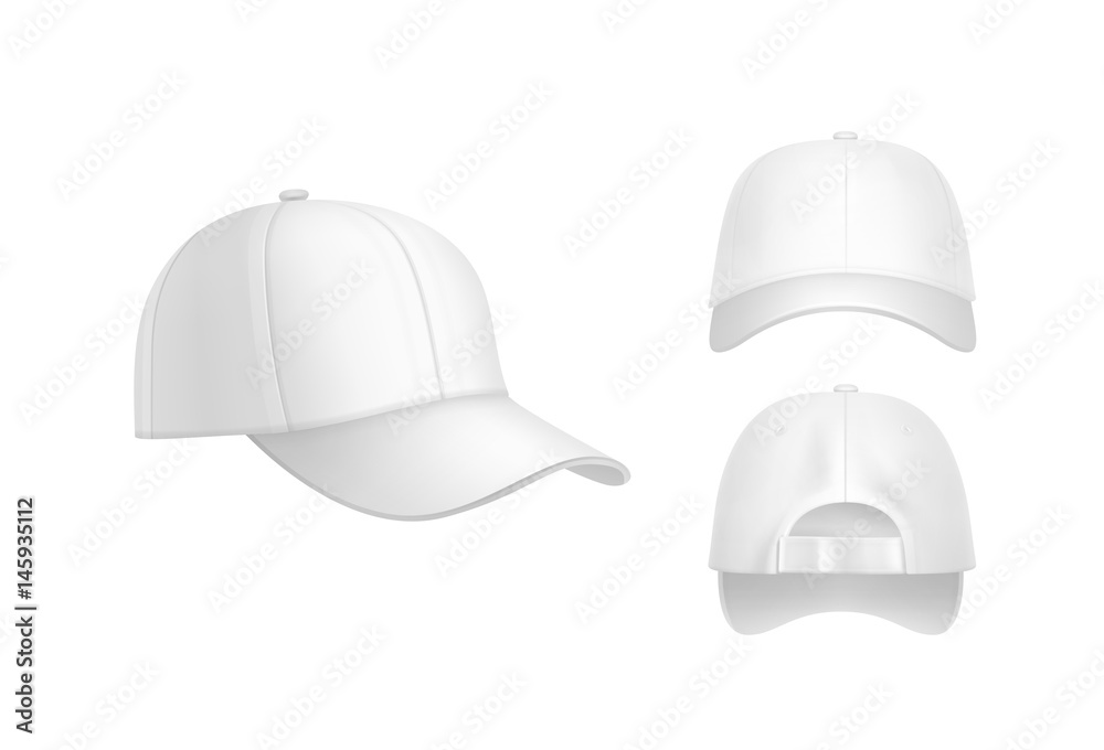White Baseball cap White Baseball cap