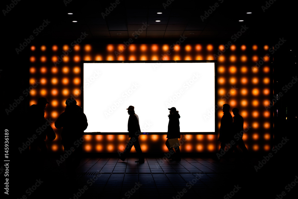 Advertising board Advertising board