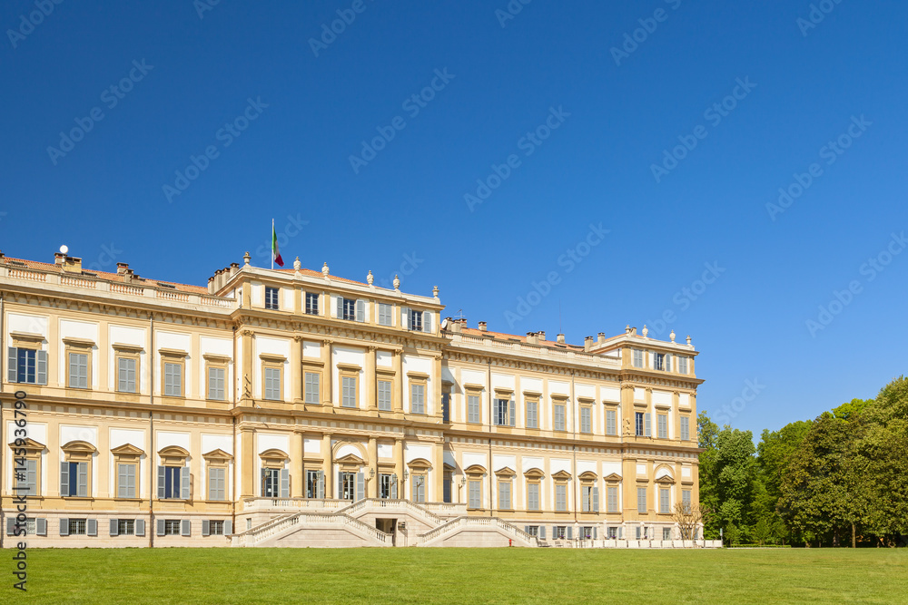 royal villa in the city of monza