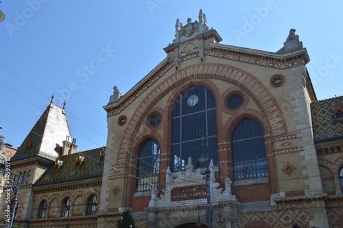 Central market in Budapest photo