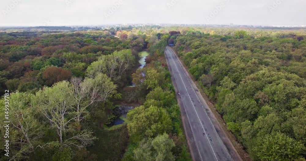 A river and a forest. Shot the dji Phanom 3pro A river and a forest. Shot the dji Phanom 3pro
