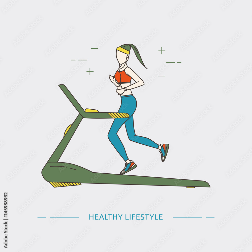 Healthy Lifestyle design concept. Healthy Lifestyle design concept.
