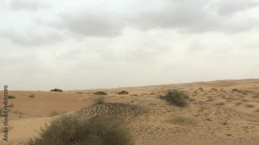 POV driving on desert arabian road HD video. Nature dry sandy dune hill and barchan sand terrain nature landscape POV driving on desert arabian road HD video. Nature dry sandy dune hill and barchan sand terrain nature landscape
