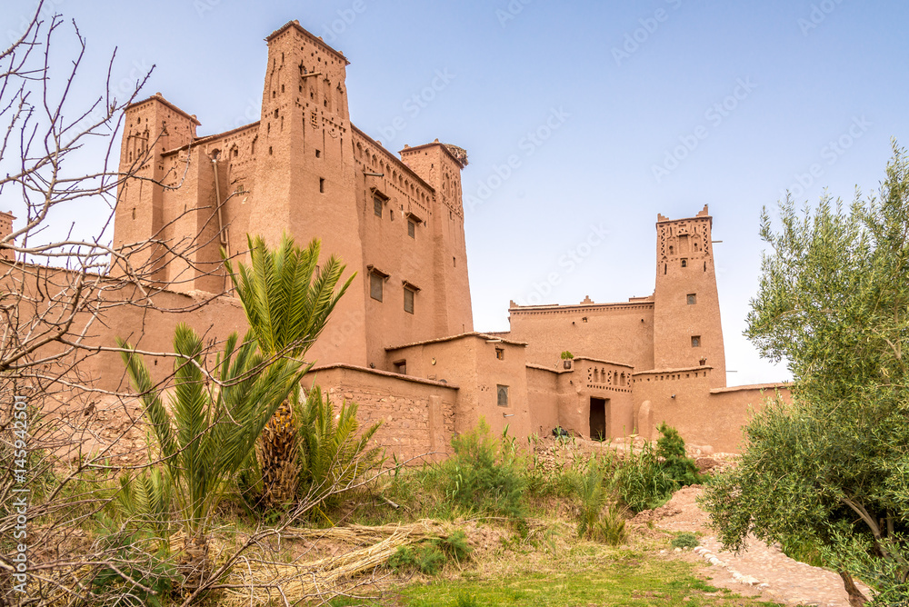 View at the Ksar of Kasbah Ait Benhaddou - Morocco