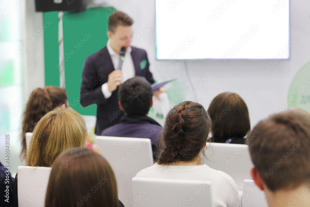 Fototapeta premium People on a conference