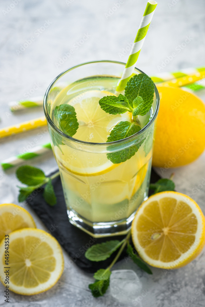 Lemonade. Traditional Summer drink.
