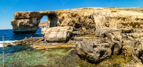 Gozo, Malta - Panoramic view of the beautiful Azure Window