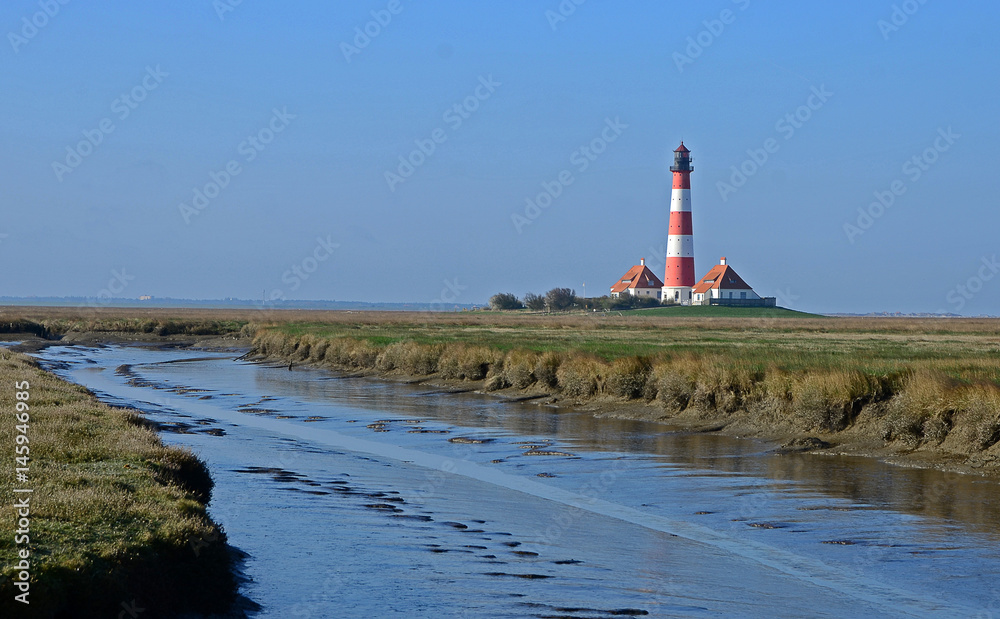 Leuchtturm Westerheversand Leuchtturm Westerheversand