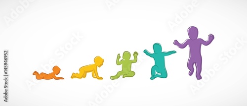Baby Development Stages Milestones First One Year . Child milestones of first year