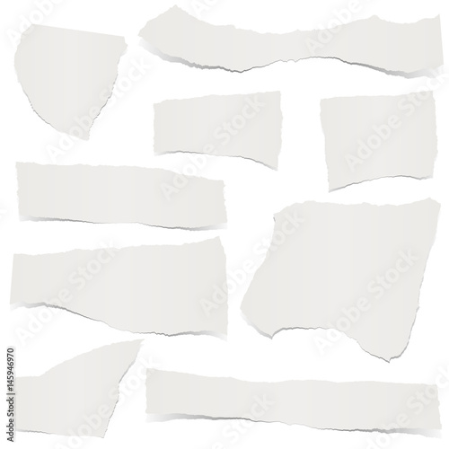 collection scrap of paper