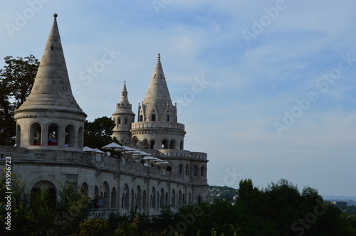 Fisherman`s Bastion in Budapest