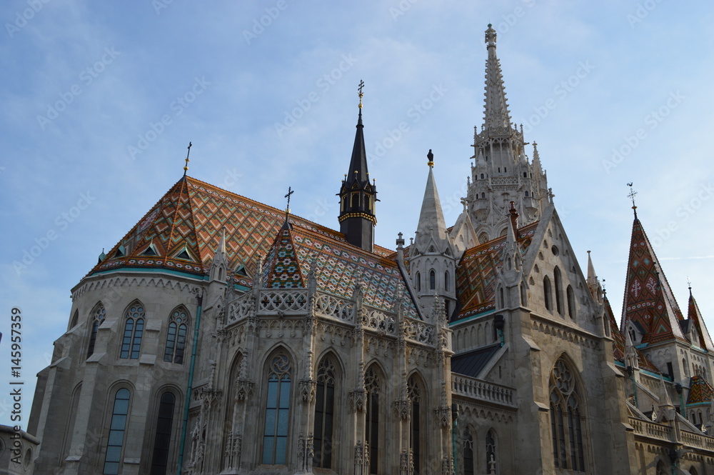Matthia`s Church in Budapest