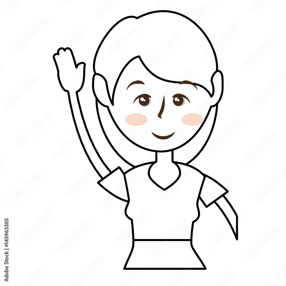 woman wearing sport clothes, cartoon icon over white background. fitness lifestyle concept. vector illustration woman wearing sport clothes, cartoon icon over white background. fitness lifestyle concept. vector illustration