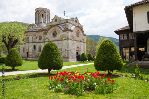 monastery in Serbia photo