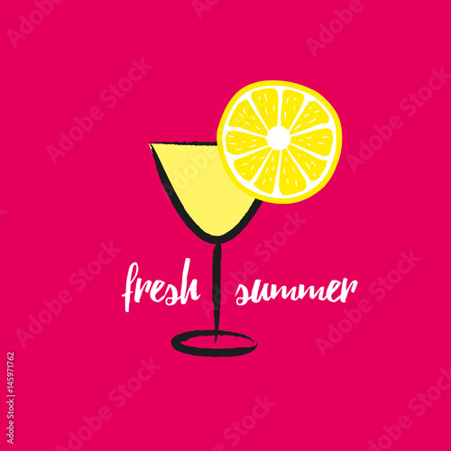 Greeting card - enjoy summer time