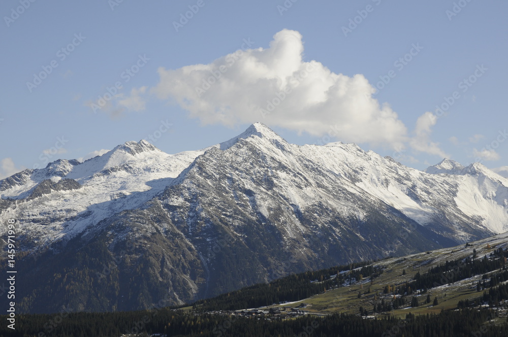 Berge am Gerlospass