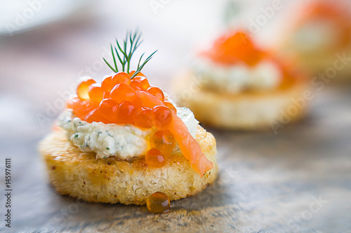 Salmon and Cheese on Toast photo