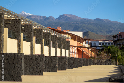 Luxury villa with Teide view on Tenerife island, Spain © robertdering