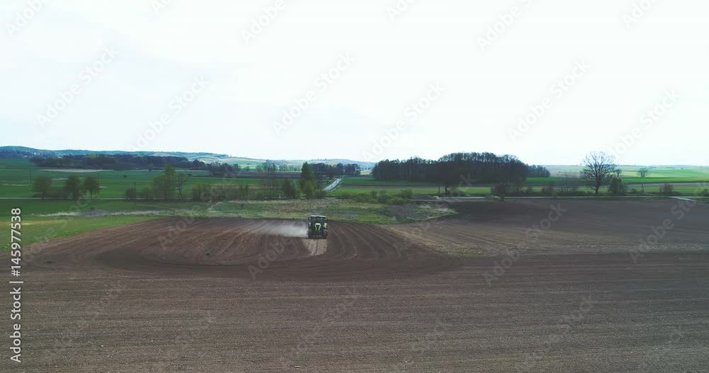 Farmer plowing field. Agriculture background. Farmer plowing field. Agriculture background.