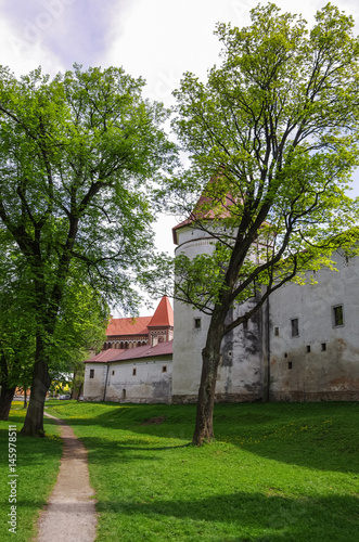 The Thokoly Castle in Kezmarok, .medieval town in Slovakia. © smoke666