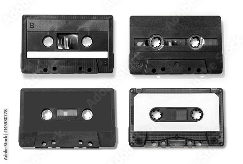 Old compact audio cassette