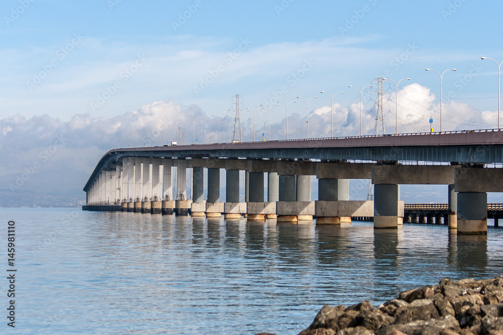 San Mateo Bridge Across San Francisco Bay