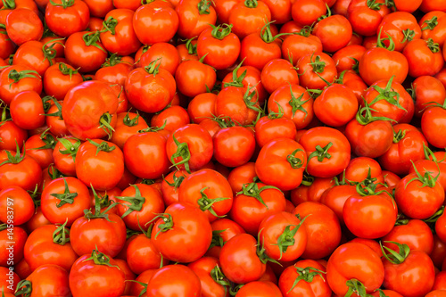 group of red tomatoes