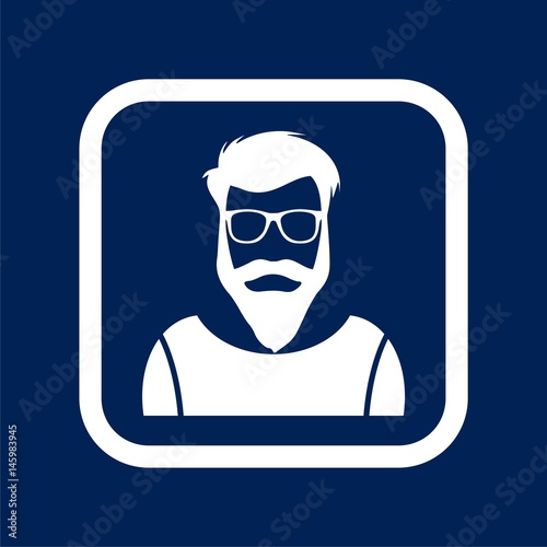 Hipster portrait. - Illustration Free Download Hipster portrait. - Illustration - GFXLoad