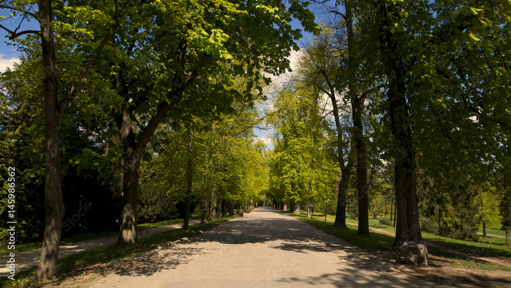 city park Prague