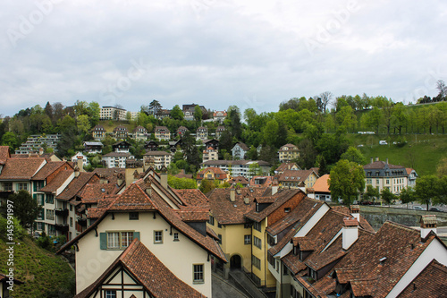 Casas en la ciudad de Berna (Suiza)