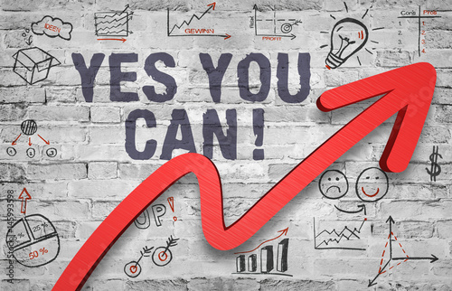 Yes you can! - Motivation Board