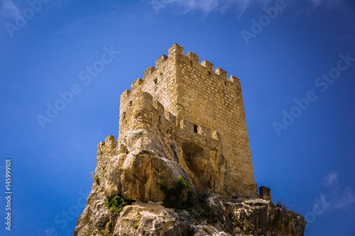Castle of Zuheros  Cordoba  Andalusia  Spain