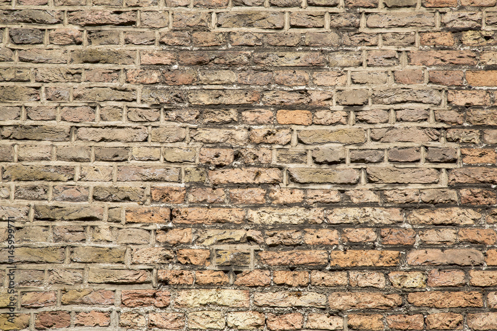 Fototapeta premium Uralte Ziegelsteinwand