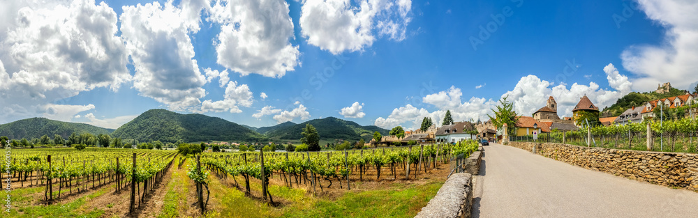 Dürnstein Panorama, Wachau, Deutschland 