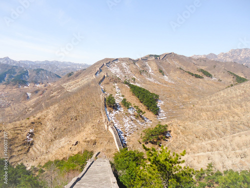 The great wall of China